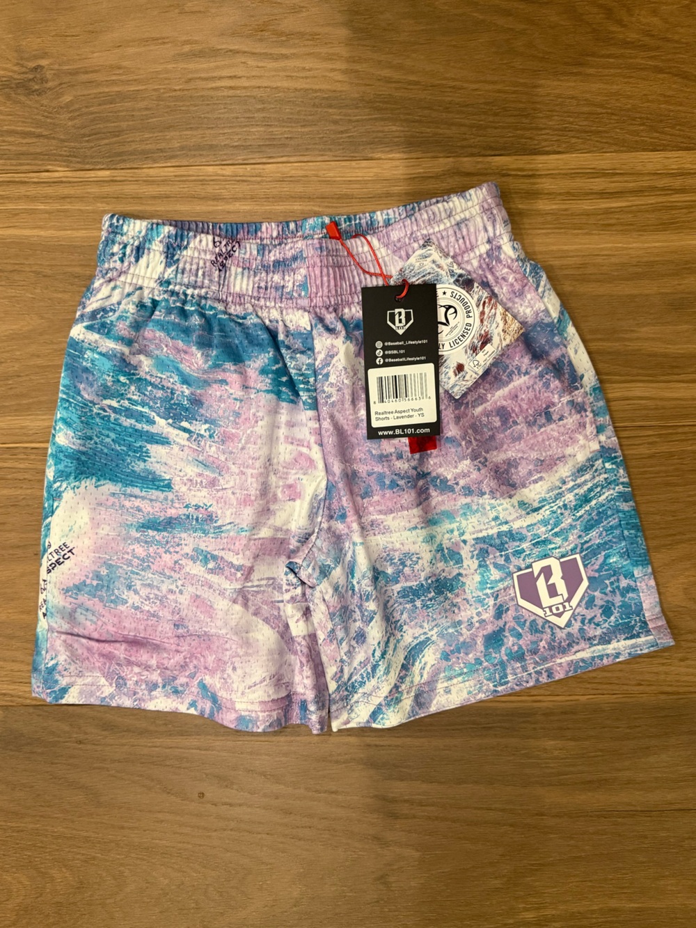 Baseball Lifestyle 101 - Realtree Aspect Shorts - Youth - NEW WITH TAGS